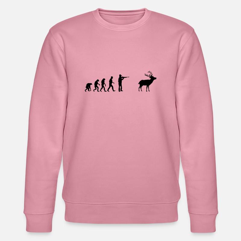 evolution - Stanley/Stella CHANGER Unisex Organic Sweatshirt - lilac dream