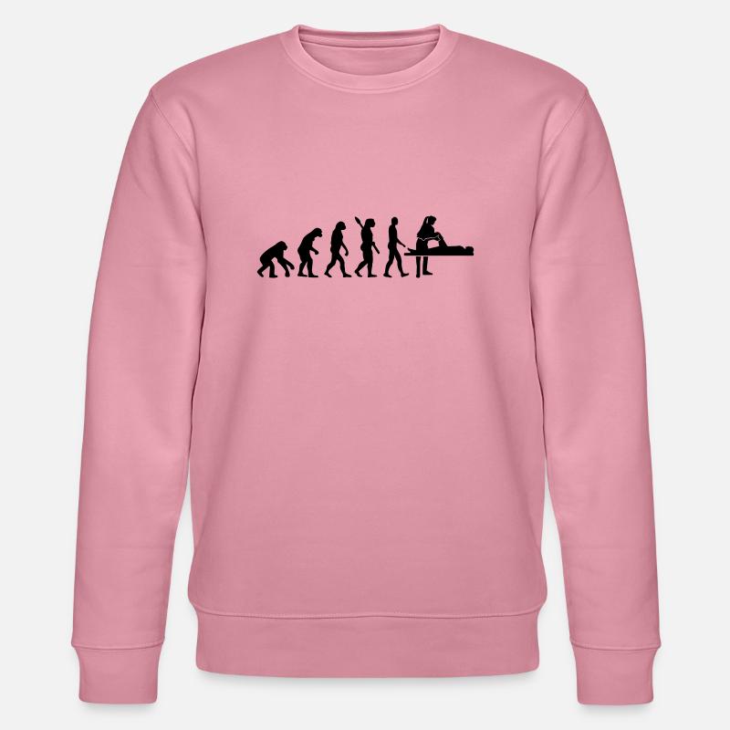 Evolution physiotherapist - Stanley/Stella CHANGER Unisex Organic Sweatshirt - lilac dream