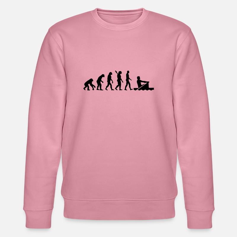 Evolution Rowing - Stanley/Stella CHANGER Unisex Organic Sweatshirt - lilac dream