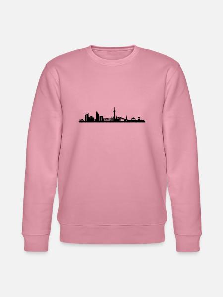 Dusseldorf Skyline - Stanley/Stella CHANGER Unisex Organic Sweatshirt - lilac dream