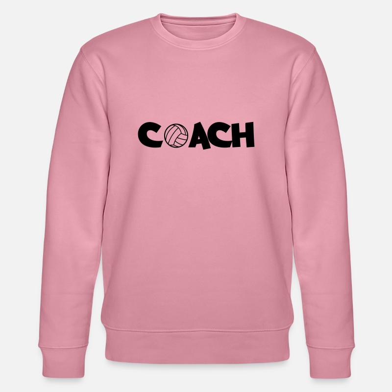 handball_coach - Stanley/Stella Unisex Bio-Sweatshirt CHANGER  - Lila Traum