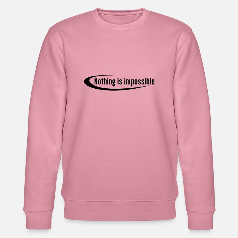 Christliche Sprüche - Stanley/Stella Unisex Bio-Sweatshirt CHANGER  - Lila Traum