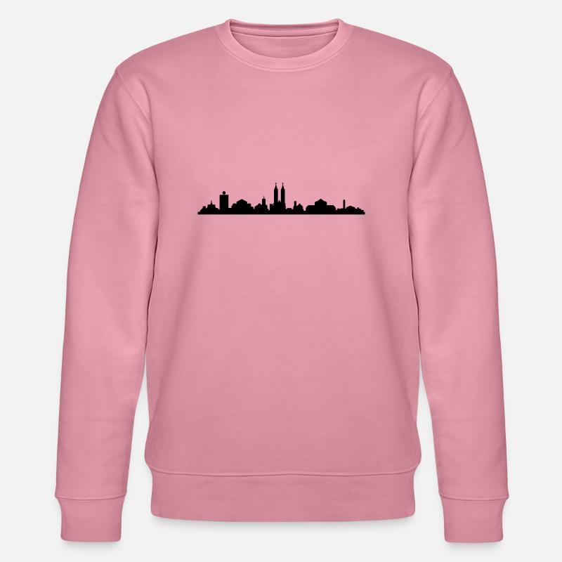 Skyline Kassel - Stanley/Stella Unisex Bio-Sweatshirt CHANGER  - Lila Traum
