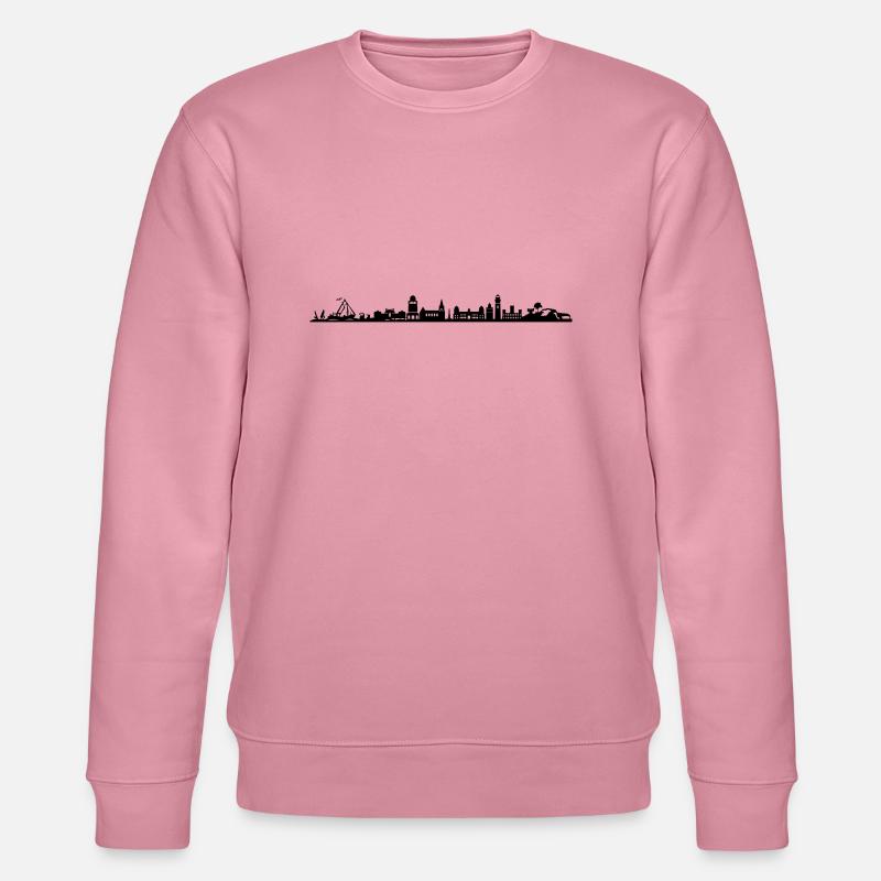 Skyline - Insel Rügen - Stanley/Stella Unisex Bio-Sweatshirt CHANGER  - Lila Traum