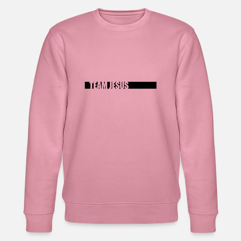 Beam Team Jesus - Stanley/Stella CHANGER Unisex Organic Sweatshirt - lilac dream