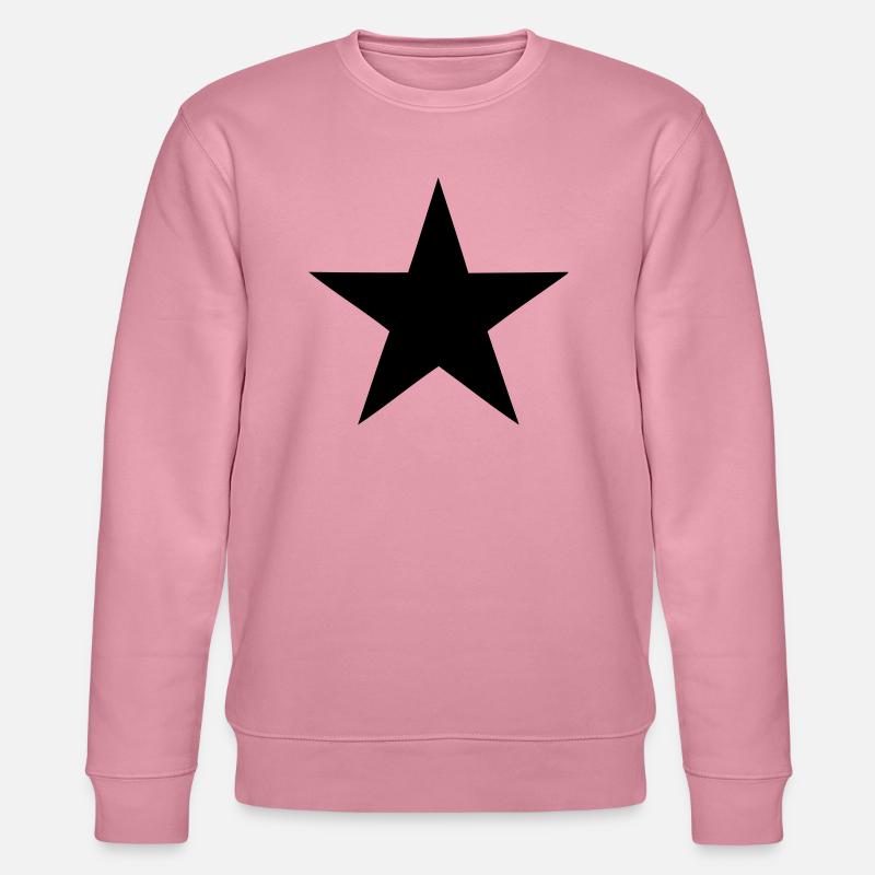 stern schwarz - Stanley/Stella Unisex Bio-Sweatshirt CHANGER  - Lila Traum