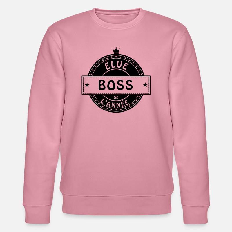 elue boss chef patronne - Sweat bio CHANGER Stanley/Stella Unisexe - lilas onirique