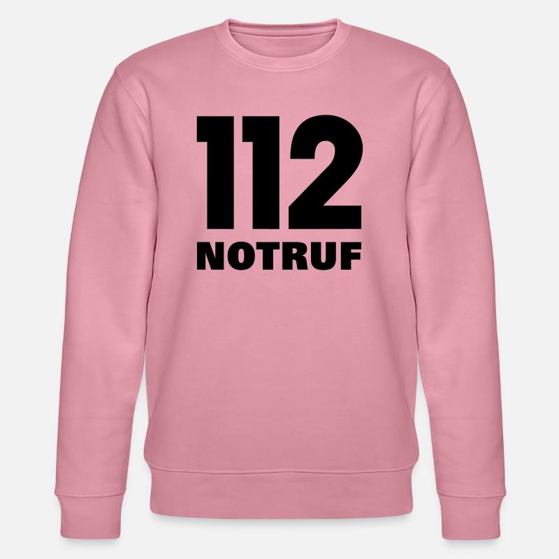 112 Notruf - Stanley/Stella Unisex Bio-Sweatshirt CHANGER  - Lila Traum