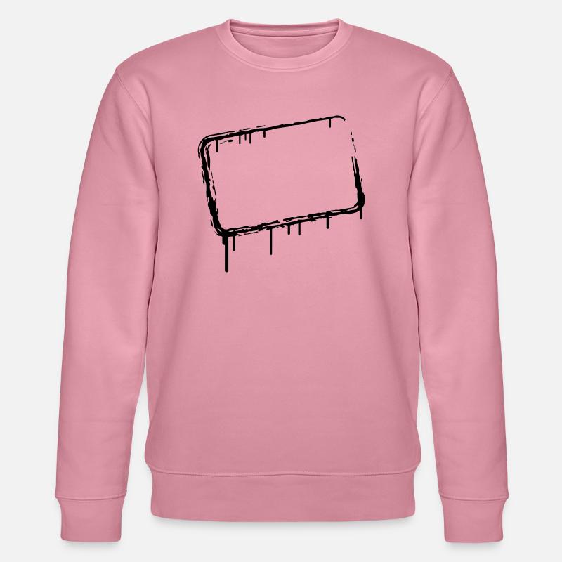 Graffiti Rahmen - Stanley/Stella Unisex Bio-Sweatshirt CHANGER  - Lila Traum