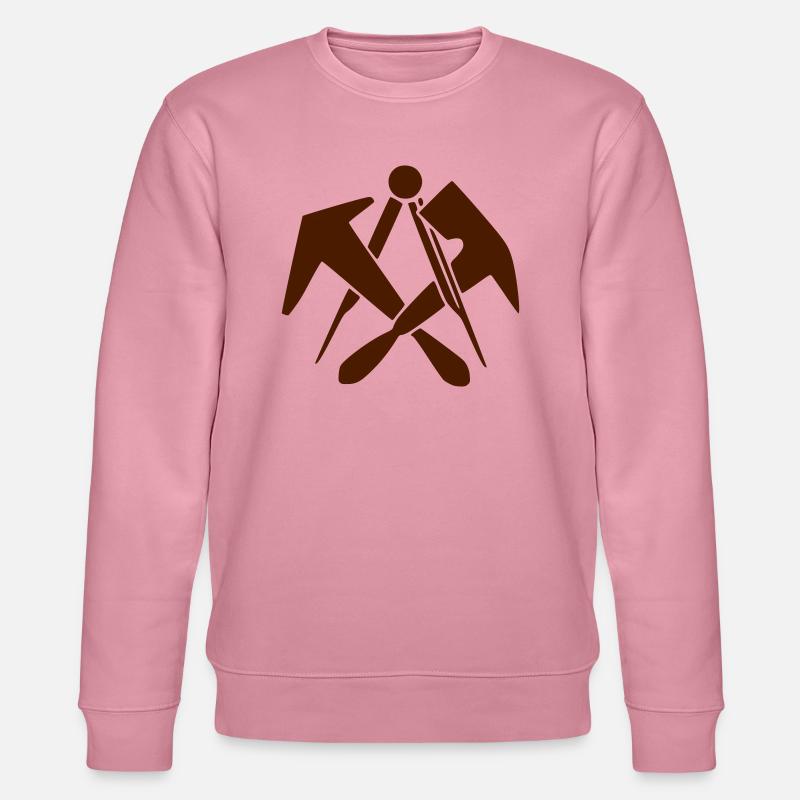 Dachdecker - Stanley/Stella Unisex Bio-Sweatshirt CHANGER  - Lila Traum