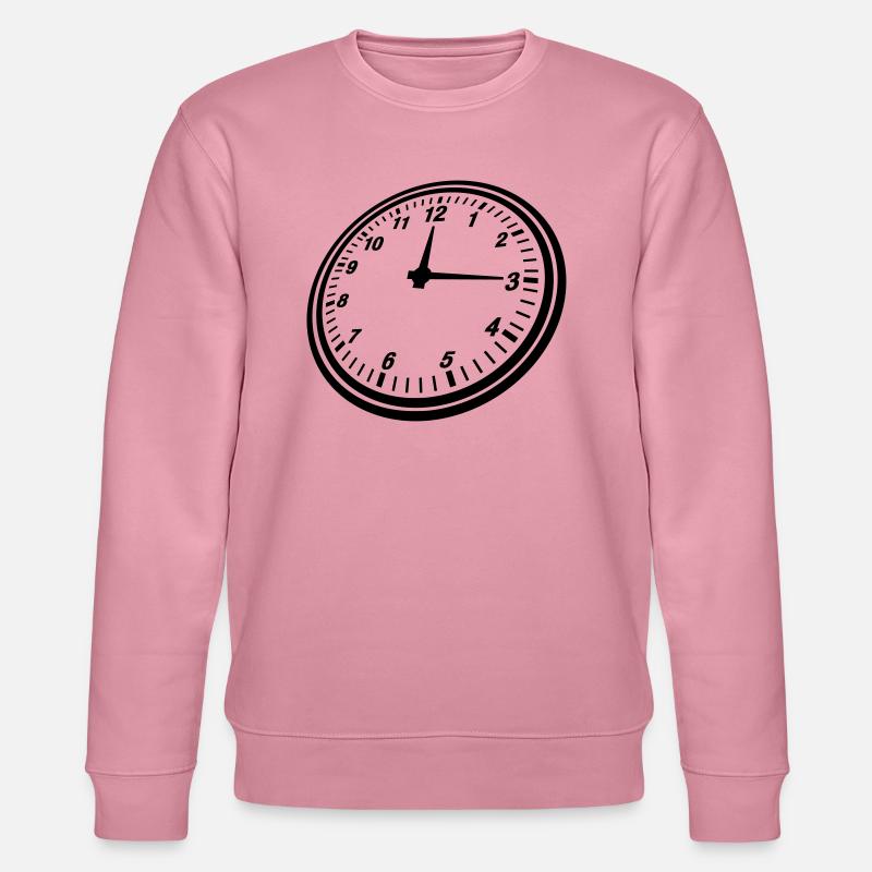 clock_design_yu1 - Sweat bio CHANGER Stanley/Stella Unisexe - lilas onirique