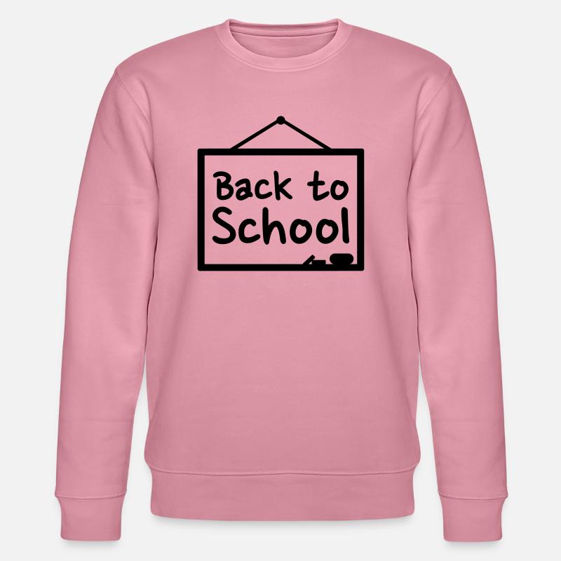 Schule - Stanley/Stella Unisex Bio-Sweatshirt CHANGER  - Lila Traum