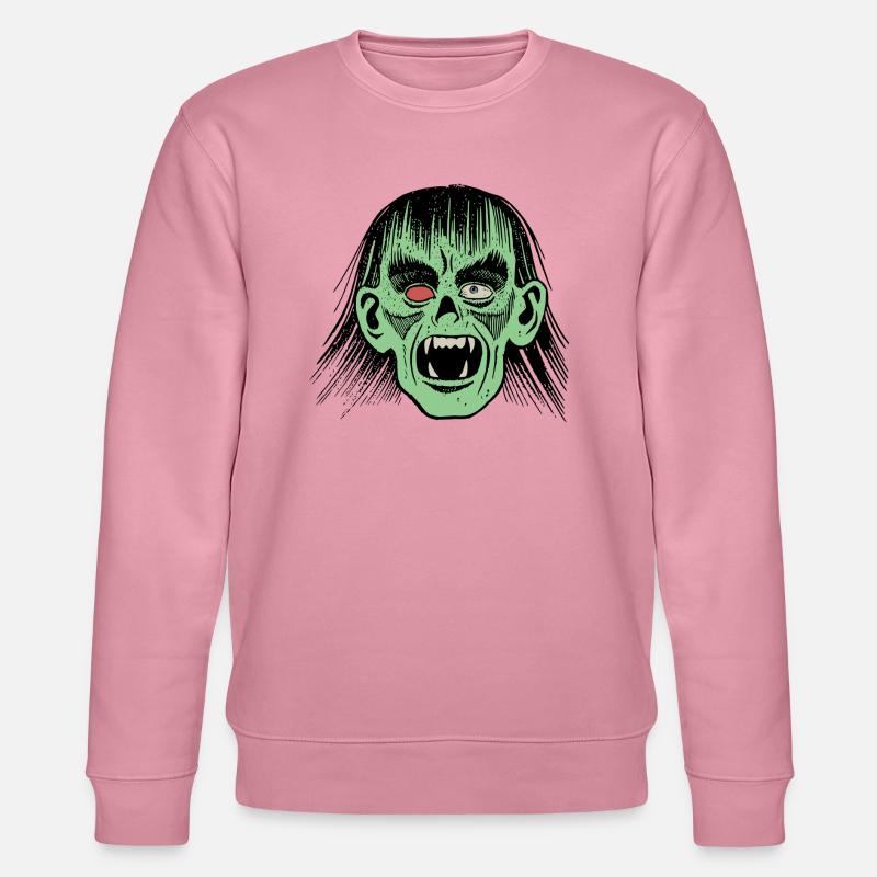 Zombie - Stanley/Stella Unisex Bio-Sweatshirt CHANGER  - Lila Traum