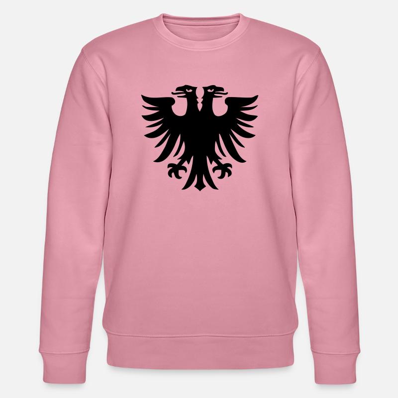 double-headed eagle - Stanley/Stella CHANGER Unisex Organic Sweatshirt - lilac dream