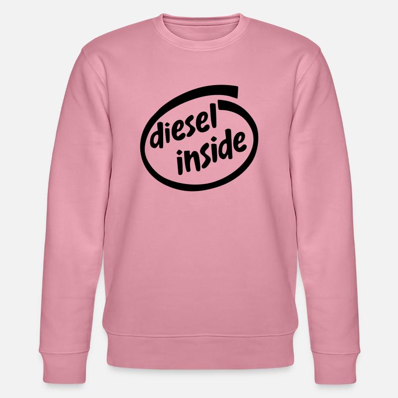 Diesel inside Logo - Stanley/Stella Unisex Bio-Sweatshirt CHANGER  - Lila Traum