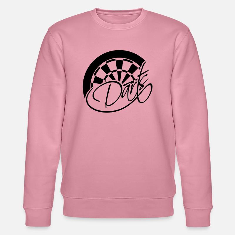 Darts Board Logo Design - Stanley/Stella Unisex Bio-Sweatshirt CHANGER  - Lila Traum