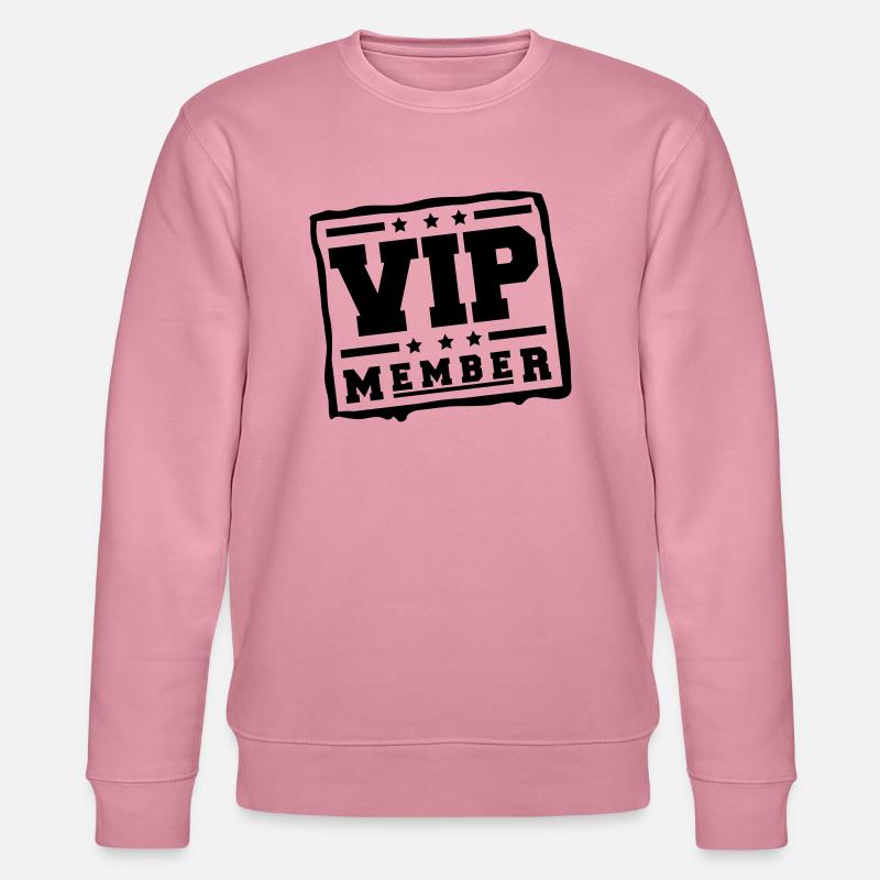 vip_member_bv1 - Stanley/Stella Unisex Bio-Sweatshirt CHANGER - Lila Traum