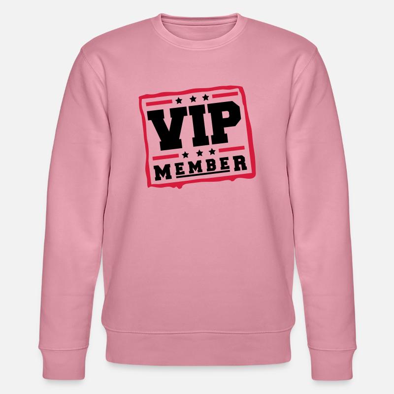 vip_member_bv2 - Stanley/Stella Unisex Bio-Sweatshirt CHANGER - Lila Traum