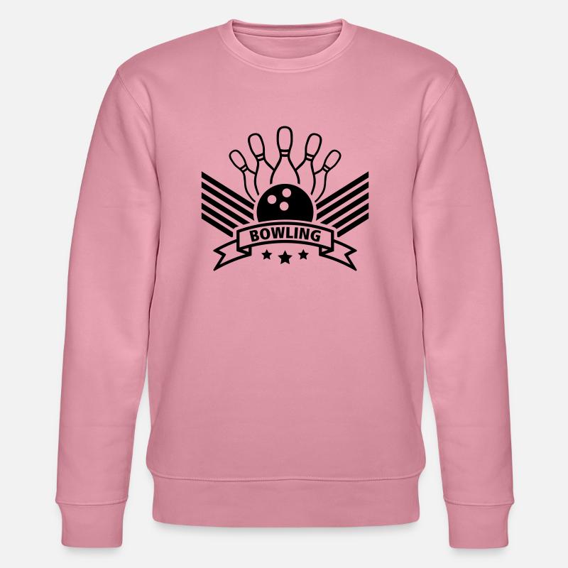 bowling_design_po1 - Stanley/Stella Unisex Bio-Sweatshirt CHANGER  - Lila Traum