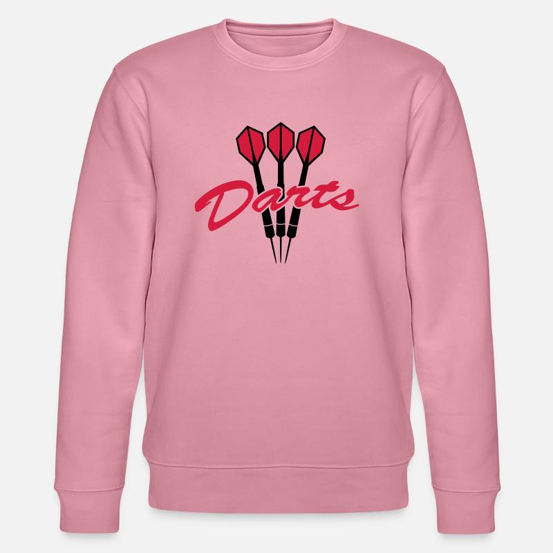 Darts Logo - Stanley/Stella Unisex Bio-Sweatshirt CHANGER  - Lila Traum