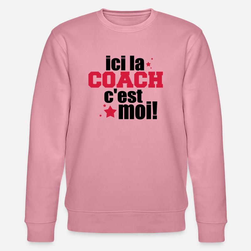 ICI La COACH C'est moi - Sweat bio CHANGER Stanley/Stella Unisexe - lilas onirique