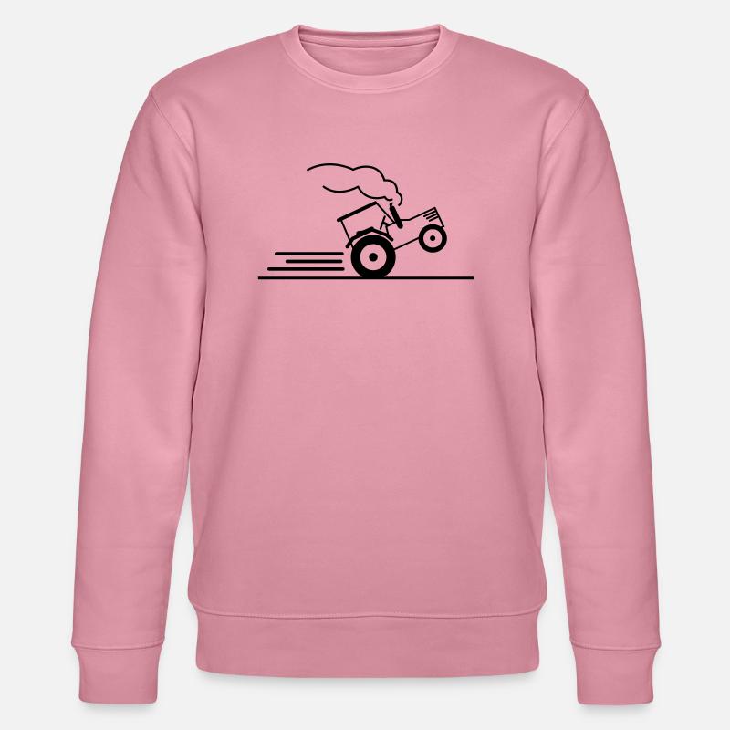 traktor_power_pull_f1 - Stanley/Stella CHANGER Unisex Organic Sweatshirt - lilac dream