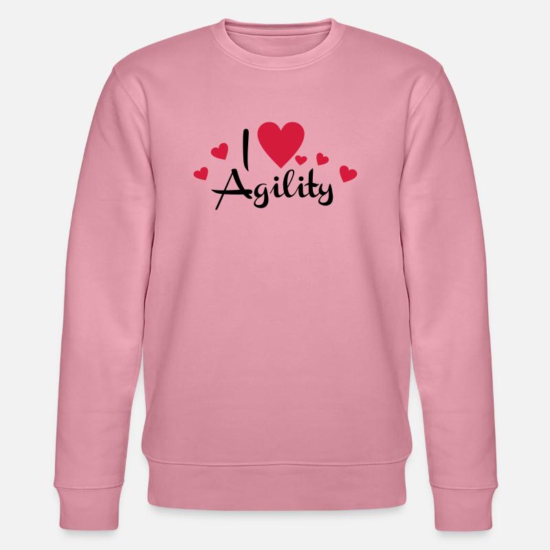 Agility - Stanley/Stella Unisex Bio-Sweatshirt CHANGER  - Lila Traum