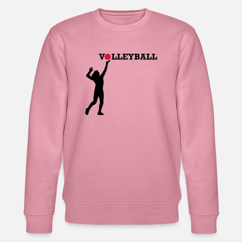 Volleyball - Stanley/Stella Unisex Bio-Sweatshirt CHANGER  - Lila Traum
