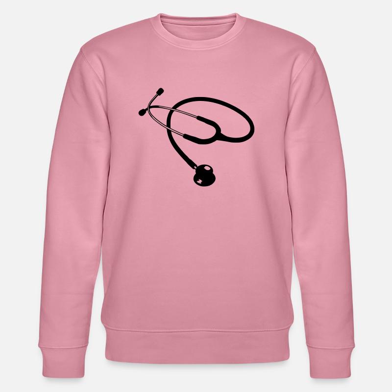 Stethoskop Arzt - Stanley/Stella Unisex Bio-Sweatshirt CHANGER  - Lila Traum