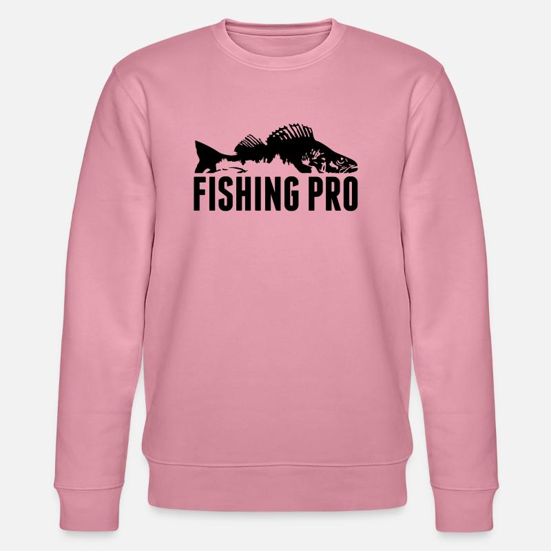 fishing_pro_barsch_gg1 - Stanley/Stella Unisex Bio-Sweatshirt CHANGER  - Lila Traum