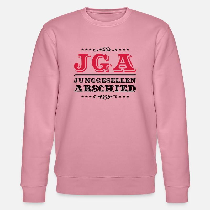 jga junggesellen abschied - Stanley/Stella Unisex Bio-Sweatshirt CHANGER  - Lila Traum