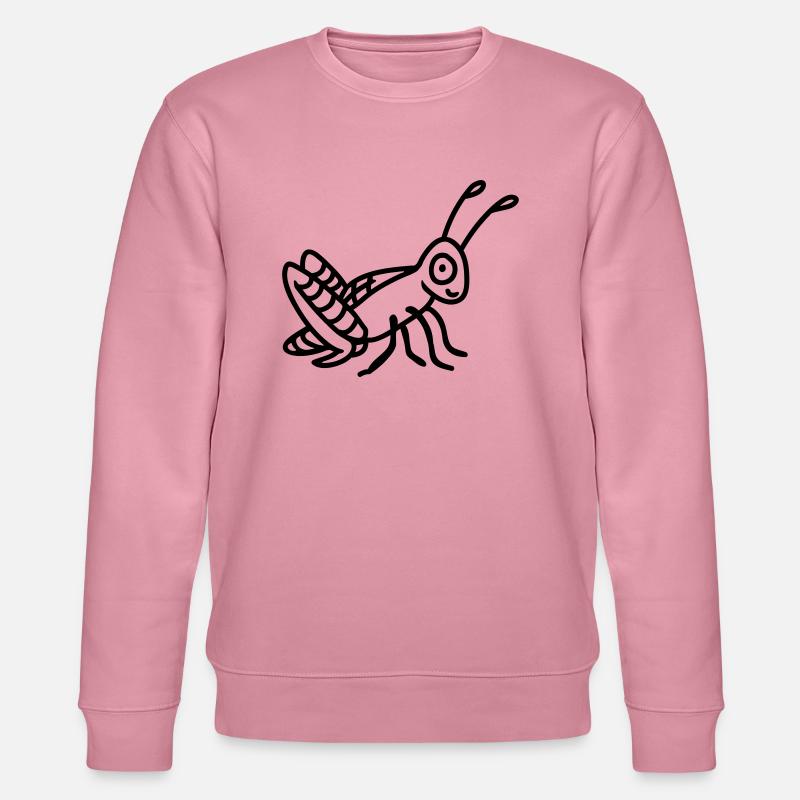 Grasshopper - ligne - Sweat bio CHANGER Stanley/Stella Unisexe - lilas onirique