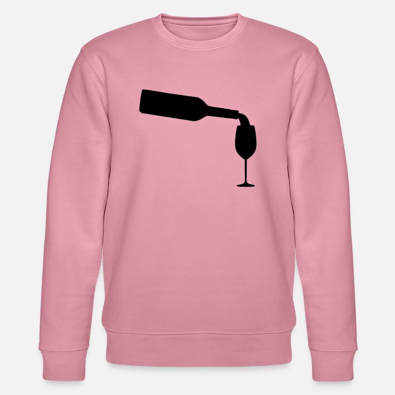 Wein - Stanley/Stella Unisex Bio-Sweatshirt CHANGER - Lila Traum