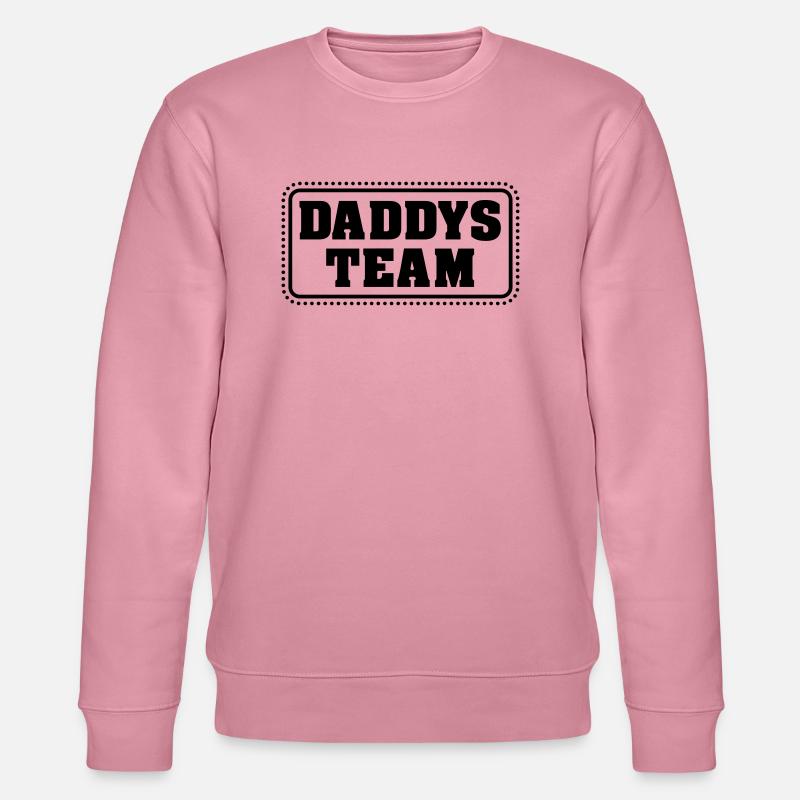 Daddys team (1c) - Stanley/Stella Unisex Bio-Sweatshirt CHANGER  - Lila Traum