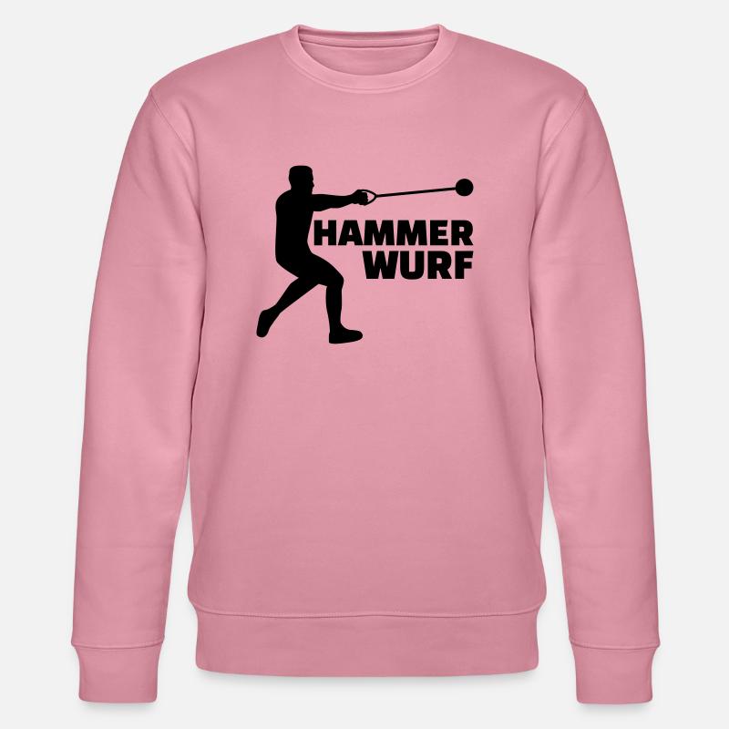 Hammerwurf - Stanley/Stella Unisex Bio-Sweatshirt CHANGER  - Lila Traum