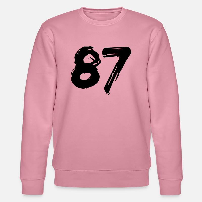 Brushed 87 - Stanley/Stella Unisex Bio-Sweatshirt CHANGER  - Lila Traum