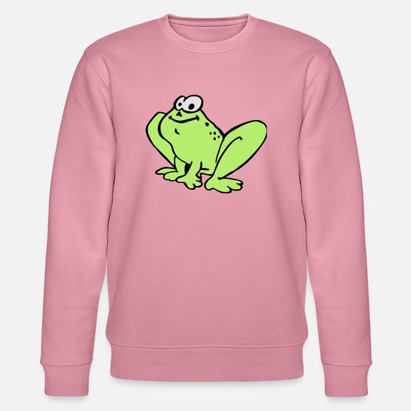 Kröte - Stanley/Stella Unisex Bio-Sweatshirt CHANGER  - Lila Traum