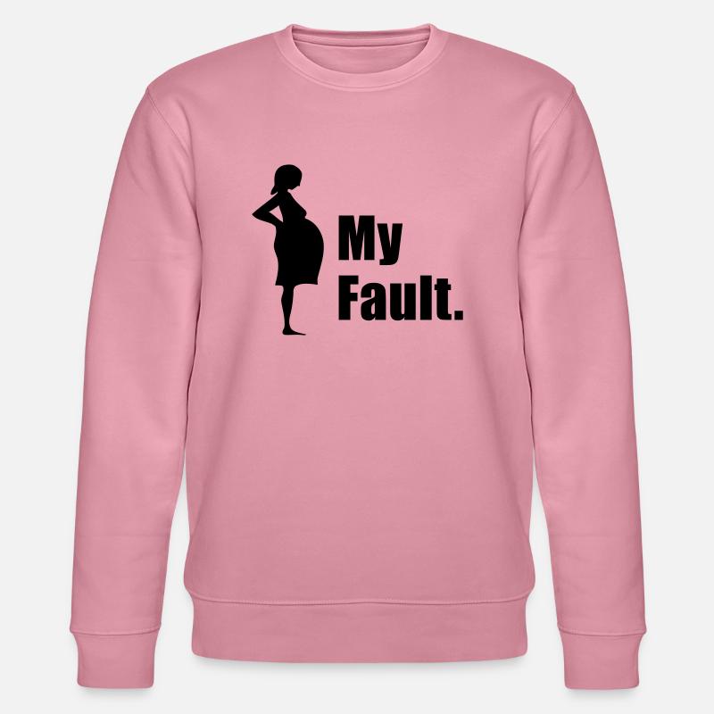 Mon défaut. motif de grossesse. - Sweat bio CHANGER Stanley/Stella Unisexe - lilas onirique