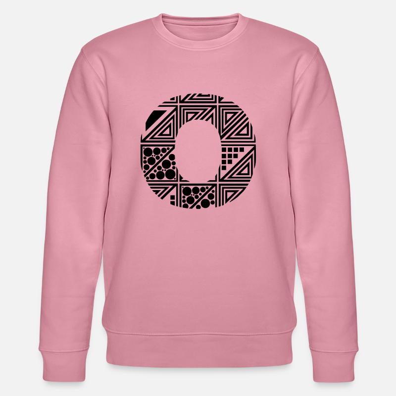 Buchstabe O - Stanley/Stella Unisex Bio-Sweatshirt CHANGER  - Lila Traum