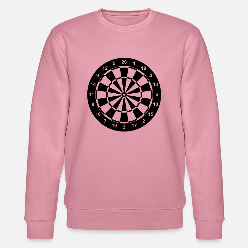 dartboard_1fb - Stanley/Stella Unisex Bio-Sweatshirt CHANGER  - Lila Traum
