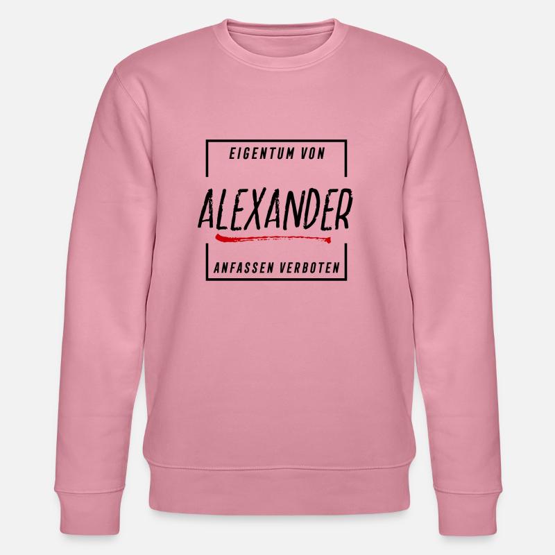 Eigentum von Alexander - Stanley/Stella Unisex Bio-Sweatshirt CHANGER  - Lila Traum