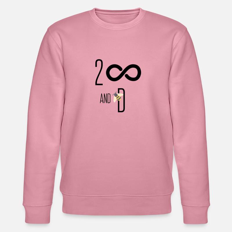 To infinity and Beyond - Stanley/Stella Unisex Bio-Sweatshirt CHANGER  - Lila Traum