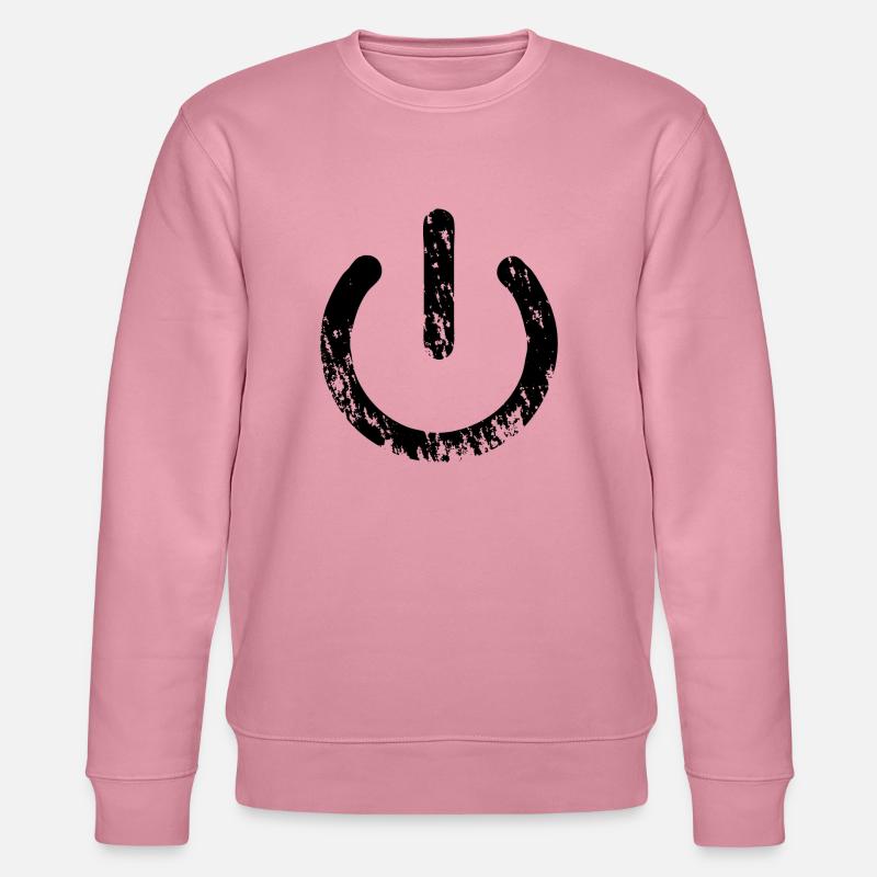 on / off button - Stanley/Stella Unisex Bio-Sweatshirt CHANGER  - Lila Traum