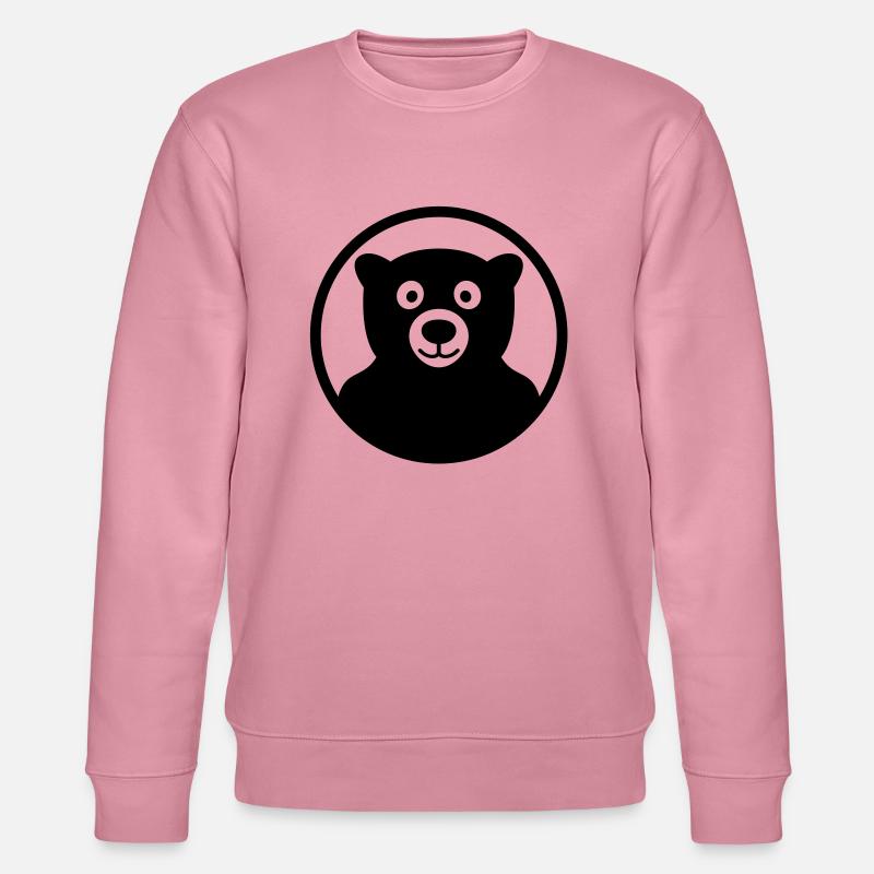 bear_a_04_2012_1c - Stanley/Stella Unisex Bio-Sweatshirt CHANGER  - Lila Traum
