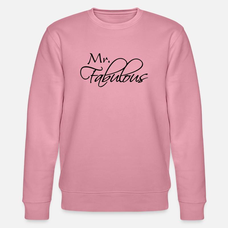 Mr Fabulous - Stanley/Stella Unisex Bio-Sweatshirt CHANGER  - Lila Traum