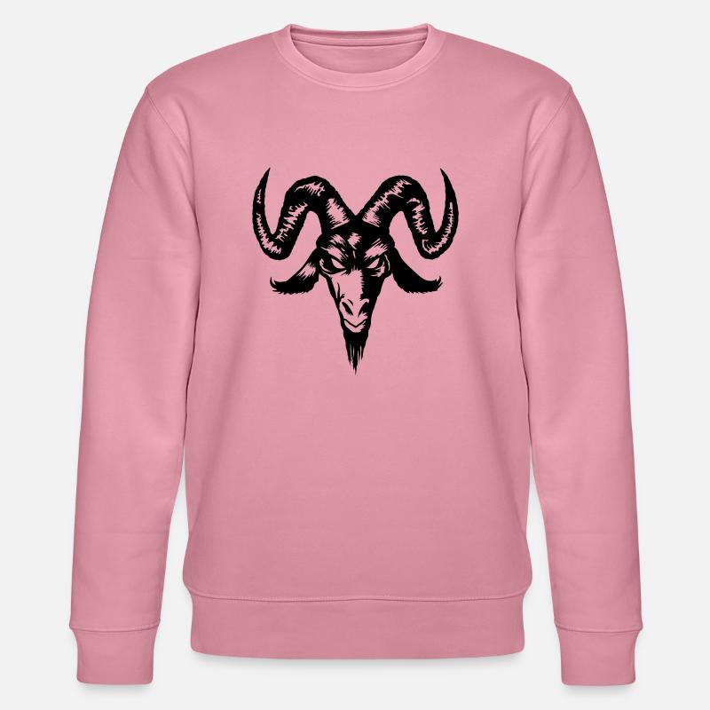 Ziegenkopf - Sweat bio CHANGER Stanley/Stella Unisexe - lilas onirique