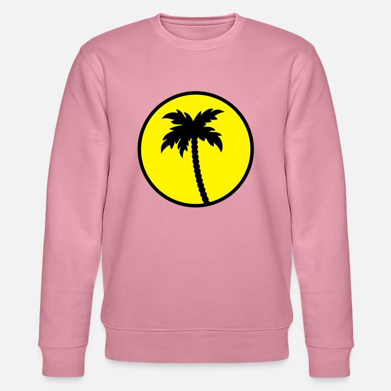 palme design sonne - Stanley/Stella Unisex Bio-Sweatshirt CHANGER  - Lila Traum