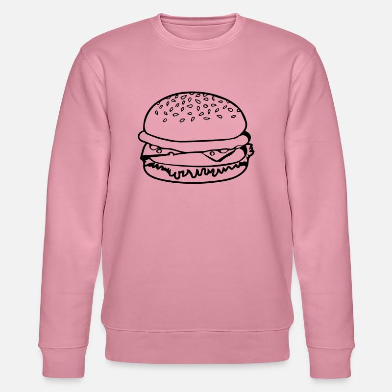 Hamburger de restauration rapide - Sweat bio CHANGER Stanley/Stella Unisexe - lilas onirique