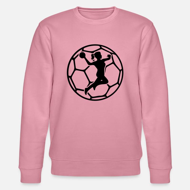 handball dame - Stanley/Stella Unisex Bio-Sweatshirt CHANGER  - Lila Traum