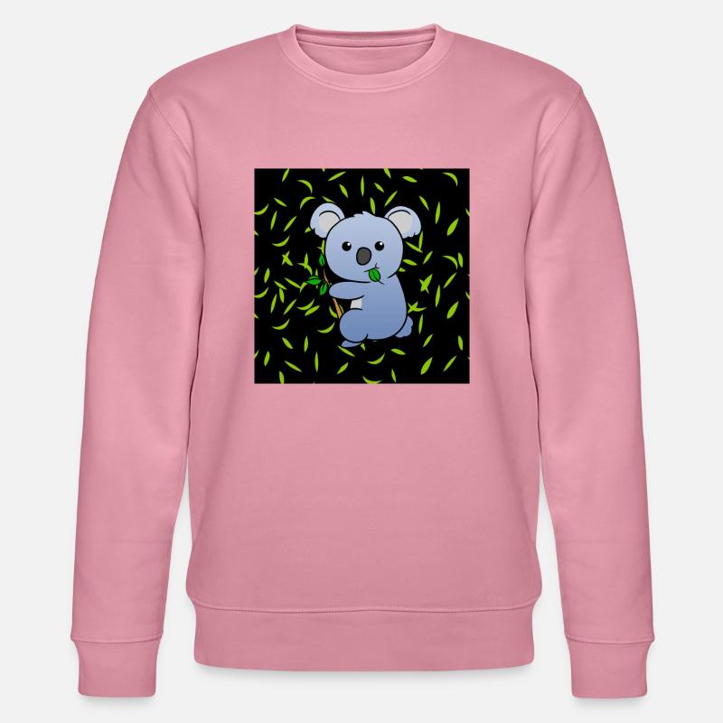 Koala Koalabär - Stanley/Stella Unisex Bio-Sweatshirt CHANGER - Lila Traum